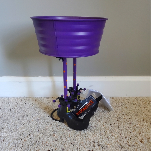 Broomstick Blvd Holiday Nwt Broomstick Blvd Witch Feet Candy Bowl Poshmark